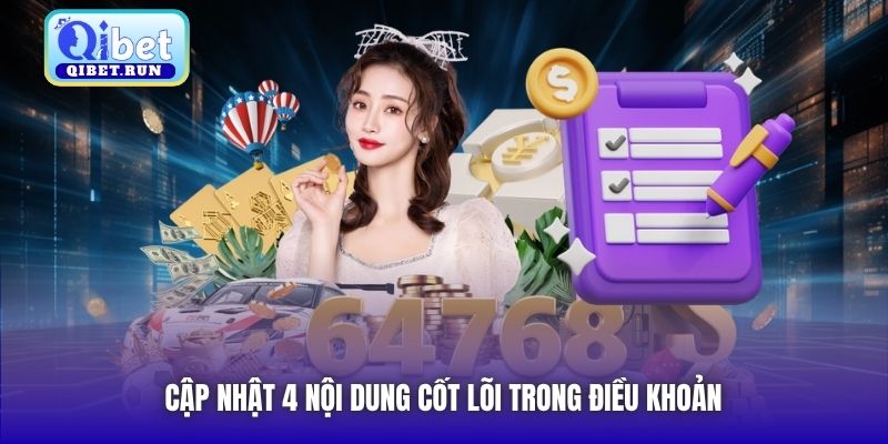 Cập nhật 4 nội dung cốt lõi trong Điều khoản